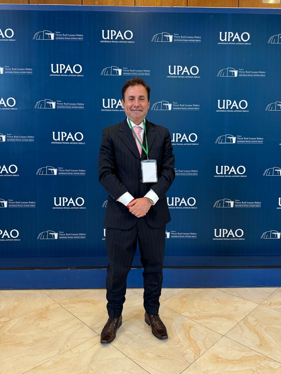 Patricio Maraniello en la Universidad Privada Antenor Orrego de Perú