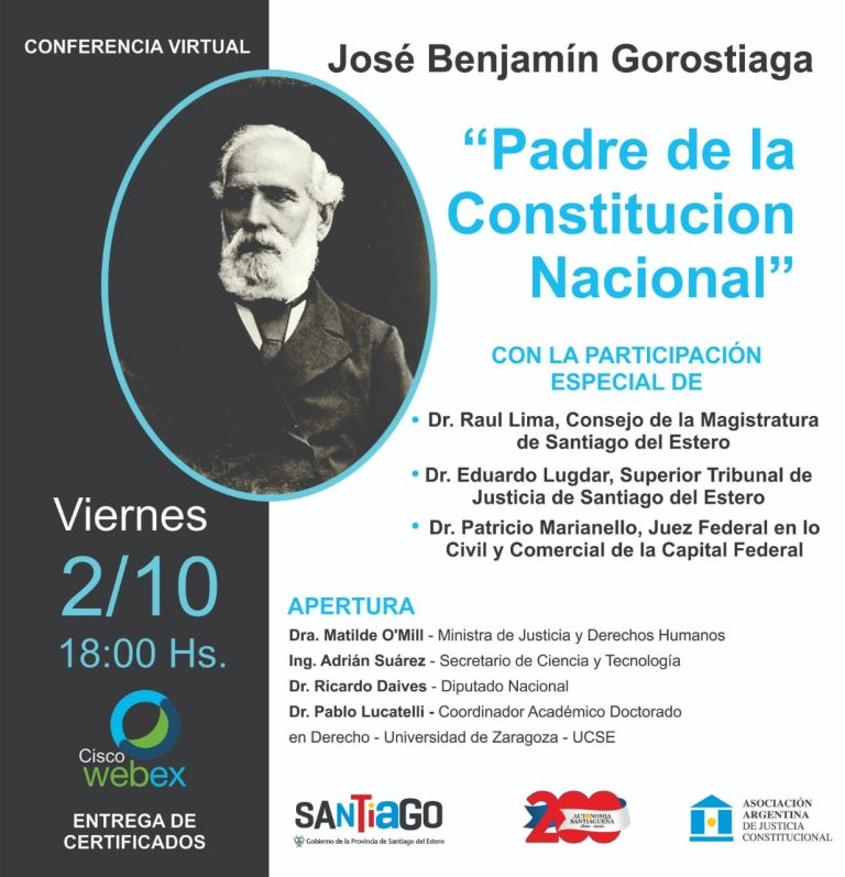«Gorostiaga el Padre de la Constitución Nacional»