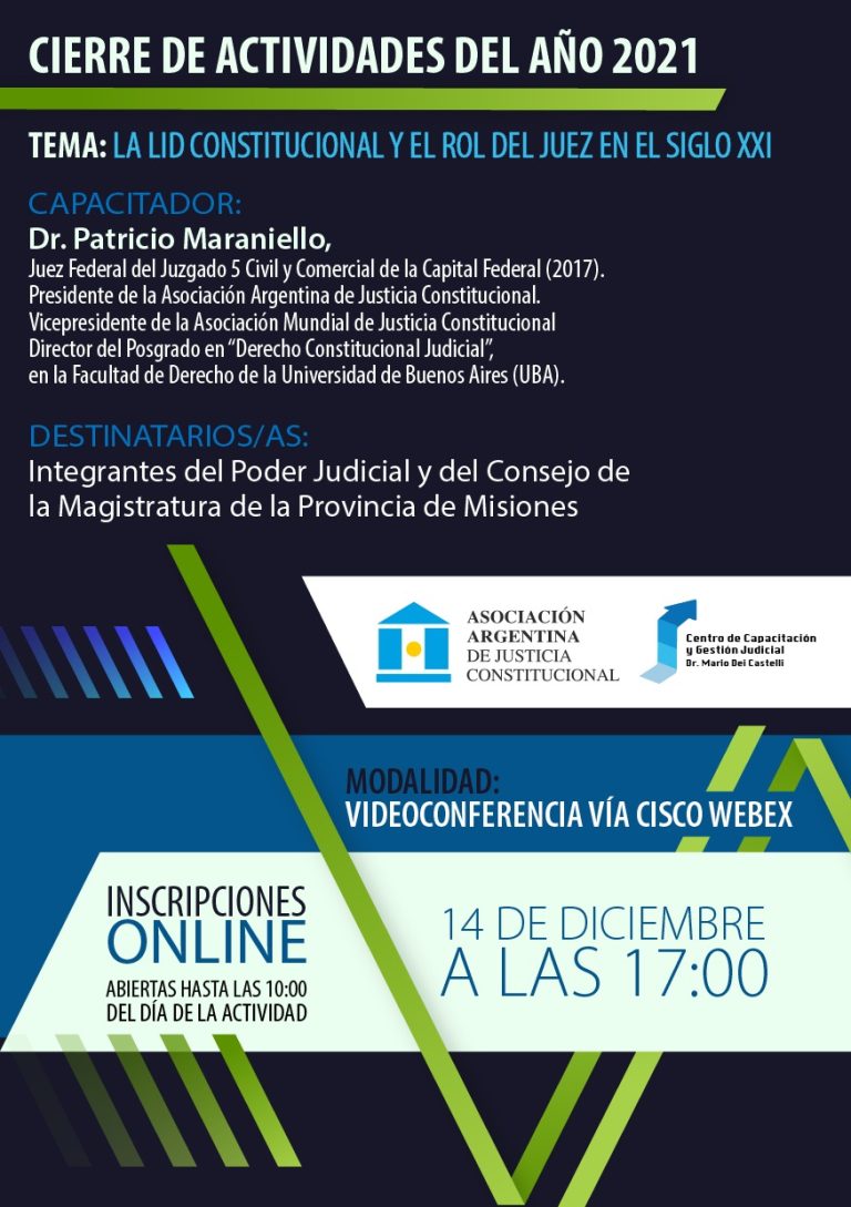 LA LID CONSTITUCIONAL Y EL ROL DEL JUEZ EN EL SIGLO XXI