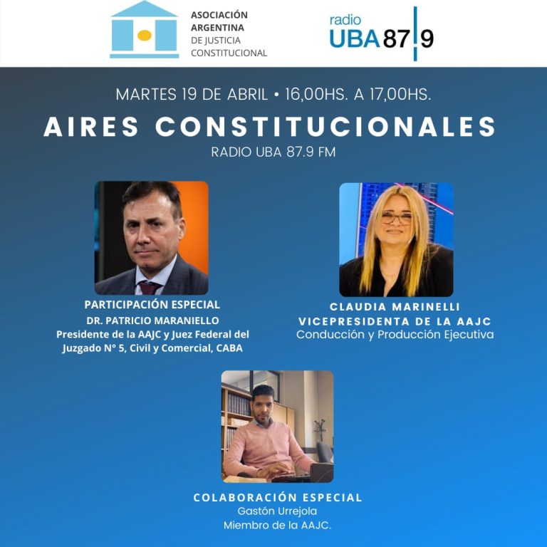 AIRES CONSTITUCIONALES POR RADIO UBA 87.9 FM