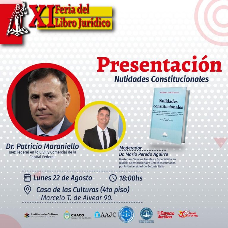 Presentación del libro «Nulidades Constitucionales»