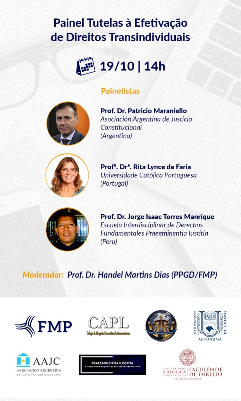 VII SEMINARIO INTERNACIONAL TUTELAS A LA EFECTIVIZACIÓN DE DERECHOS INDISPONIBLES (FMP/Brasil)